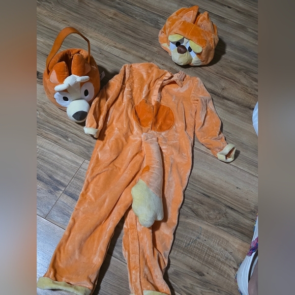 Spirit Bingo Infant Costume - Orange and Yellow - Picture 7 of 7